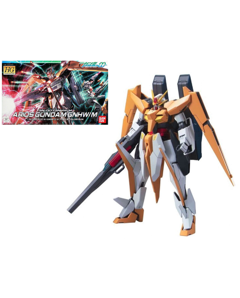 GUNDAM - HG 1/44 Arios Gundam GNHW/M - Model Kit - 13cm - vue principale