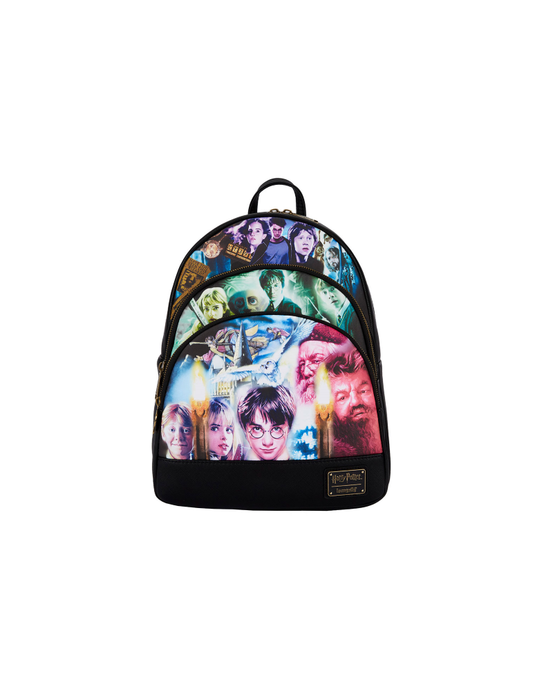 HARRY POTTER - Trilogy - Backpack LoungeFly '29x35x11cm'