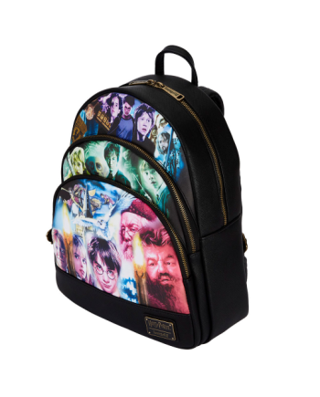 HARRY POTTER - Trilogy - Backpack LoungeFly '29x35x11cm'