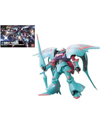 GUNDAM - HGBF 1/144 Qubeley Papillon - Model Kit - vue principale