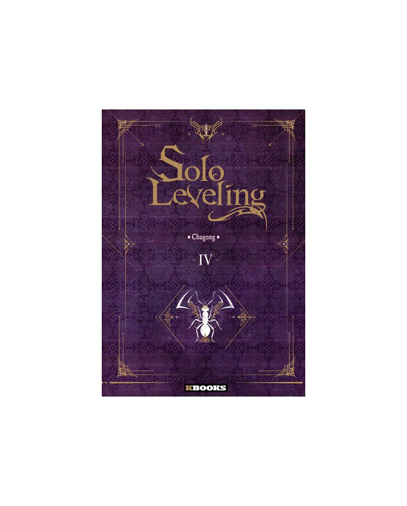 Solo Leveling Roman Tome 4 - couverture du roman Delcourt