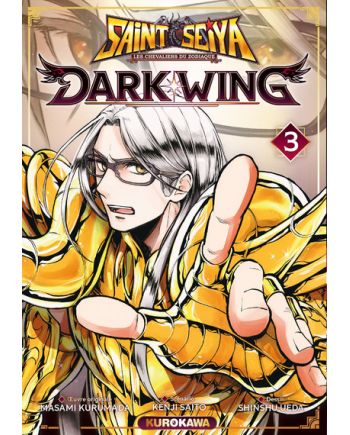 Couverture du manga Saint Seiya Dark Wing Tome 3, licence Chevaliers du Zodiaque