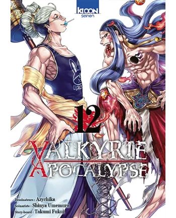 Valkyrie Apocalypse Tome 12 - couverture manga seinen