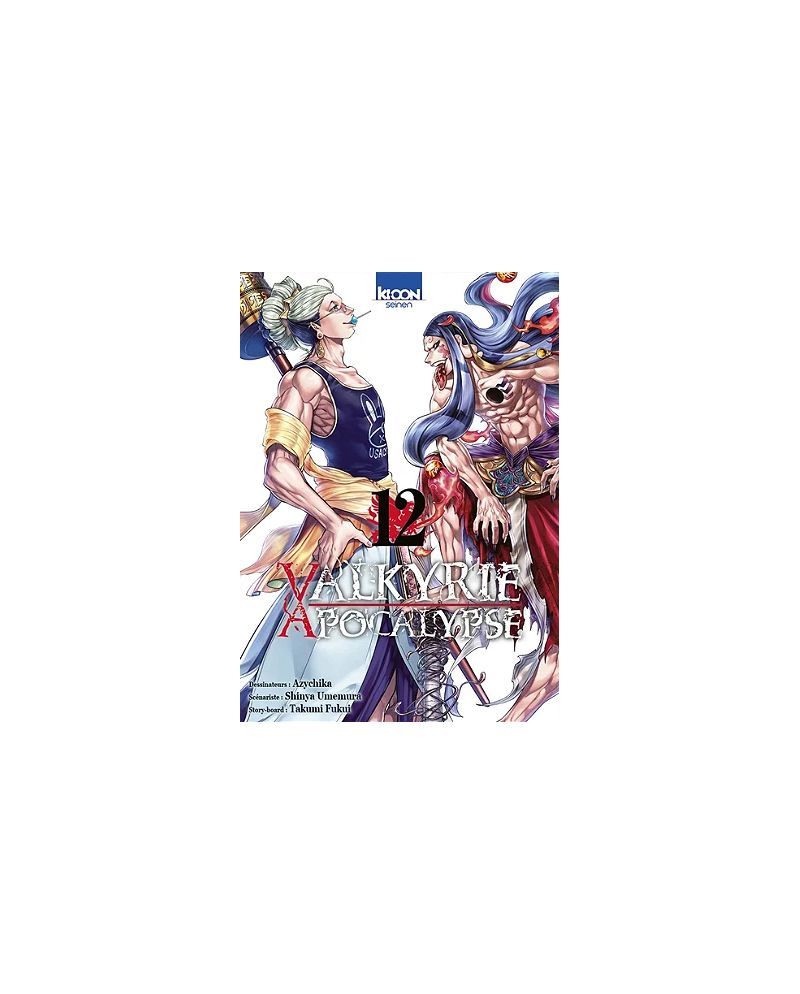 Valkyrie Apocalypse Tome 12 - couverture manga seinen
