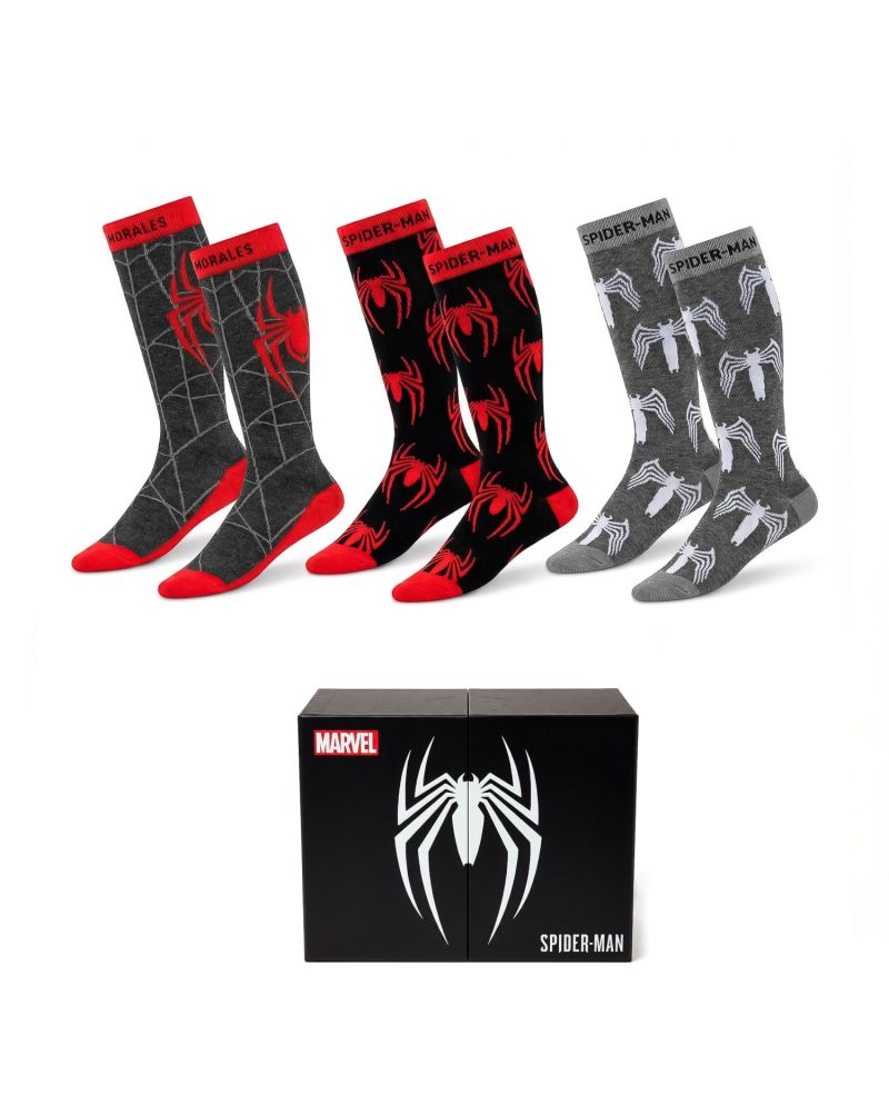 MARVEL - Spider-Man - Pack de 3 Paires de Chaussettes (Taille 38-45) - vue principale