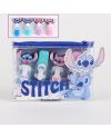 Pack de 4 mini surligneurs Stitch et Angel Disney en forme de tête