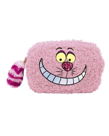 Trousse de toilette Chat du Cheshire Alice au Pays des Merveilles Disney en fourrure