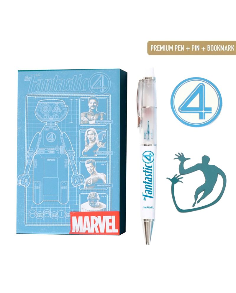 MARVEL - Les 4 Fantastiques - Set Stylo à Bille - vue principale