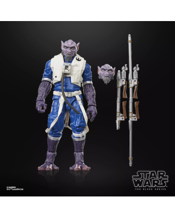 Figurine Zeb Orrelios Black Series 15cm Star Wars Hasbro - détails