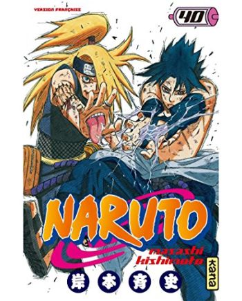 Couverture du manga NARUTO Tome 40 - édition française