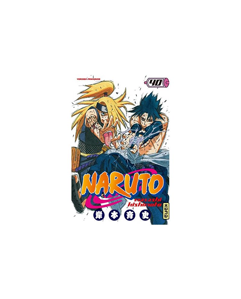 Couverture du manga NARUTO Tome 40 - édition française
