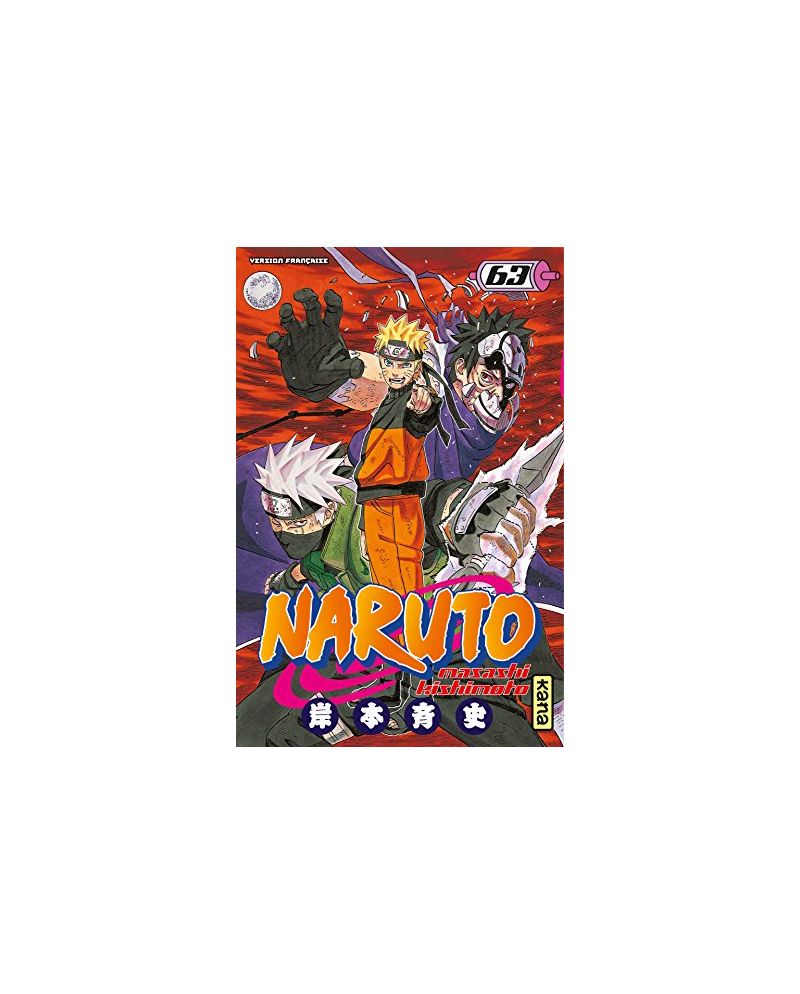 NARUTO Tome 63 - couverture du manga aux éditions françaises