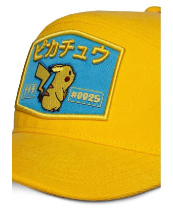 Casquette Trucker Pikachu Pokémon vue de profil