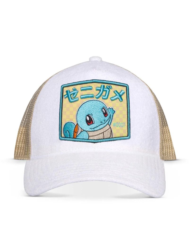 Casquette Trucker Pokemon Carapuce vue de face