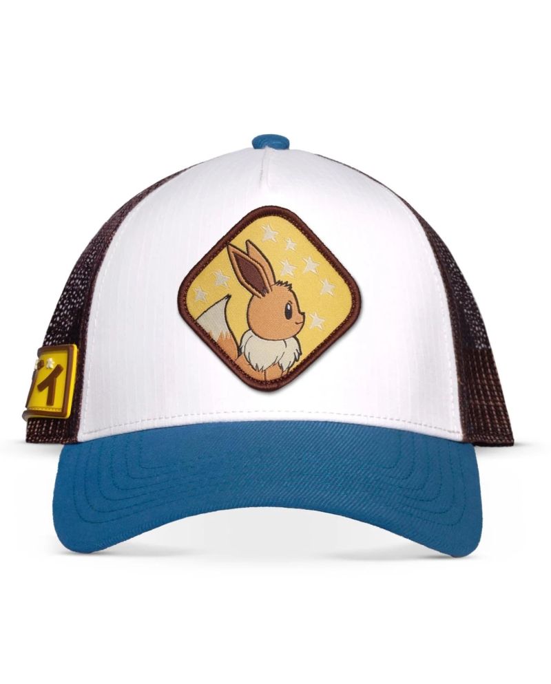 Casquette Trucker Pokemon Evoli vue de face
