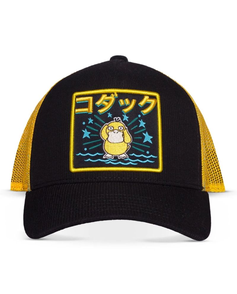 Casquette Trucker Psykokwak Pokémon vue de face