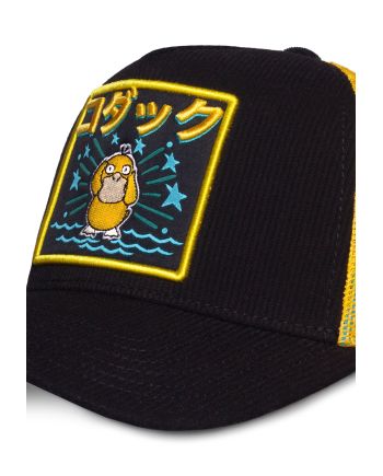 Casquette Trucker Psykokwak Pokémon vue de profil