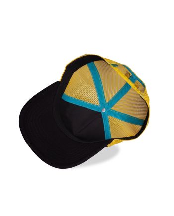 Casquette Trucker Psykokwak Pokémon détail broderie