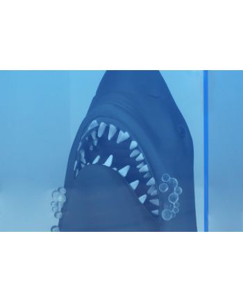 Effet Light Up de la figurine poster 3D Les Dents de la Mer