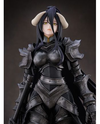 Figurine Albedo Armor Ver Pop Up Parade L 24cm - Overlord détail du socle