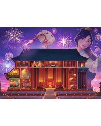 DISNEY CASTLE - Mulan - Puzzle 1000pcs - vue de face