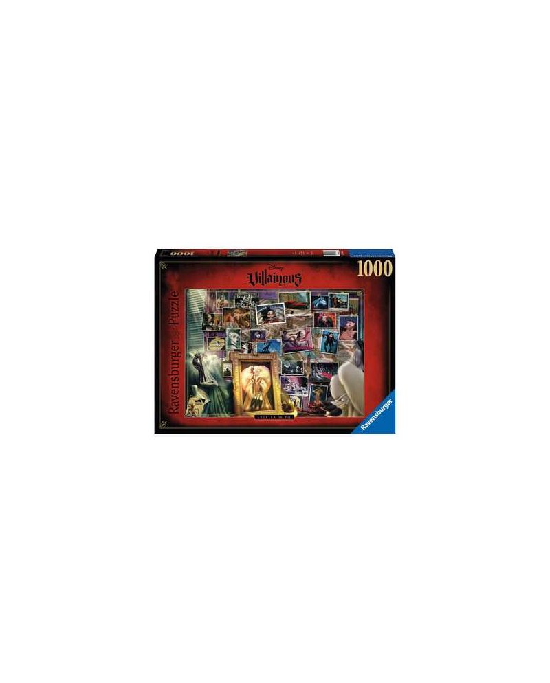 DISNEY - Puzzle Villainous 1000P - Cruella d'Enfer - vue principale