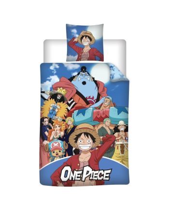 Parure de lit One Piece housse de couette 140x200cm et taie d'oreiller 65x65cm