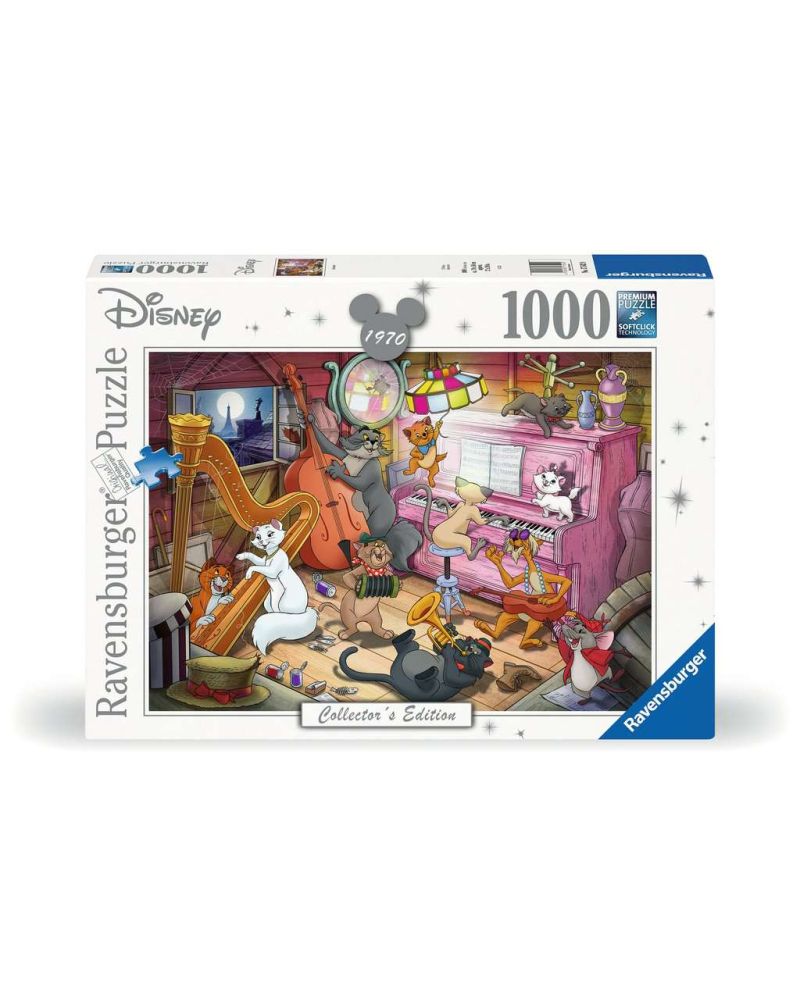 Puzzle Collector's Edition 1000 pièces Les Aristochats Disney Ravensburger - visuel principal