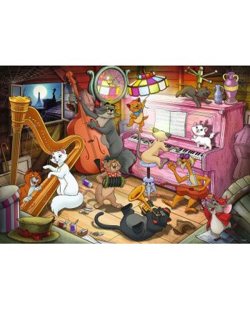 Puzzle Les Aristochats Disney Ravensburger - détail de l'illustration