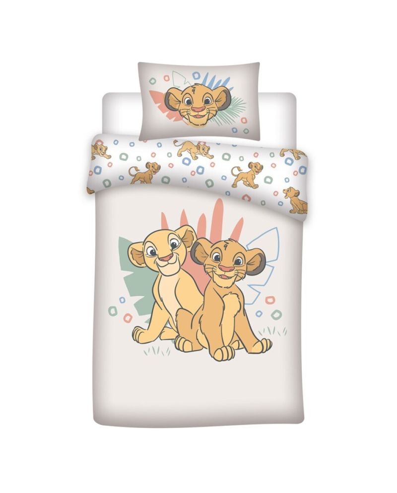 Parure de lit Le Roi Lion Disney 100x140cm