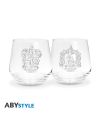 HARRY POTTER - Gryffondor & Serpentard - Set de 2 Verres 300ml - vue principale