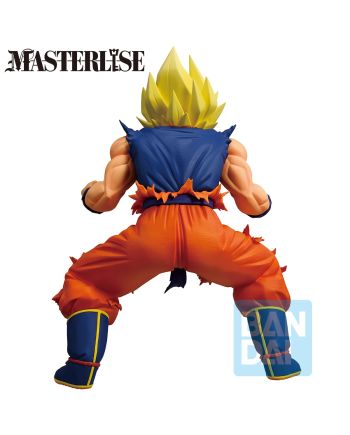 Figurine Son Goku Dragon Ball Battle of the Super Saiyan vue arrière