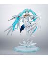 Statuette Lucra Miku x Wing Gundam Zero 27cm de face