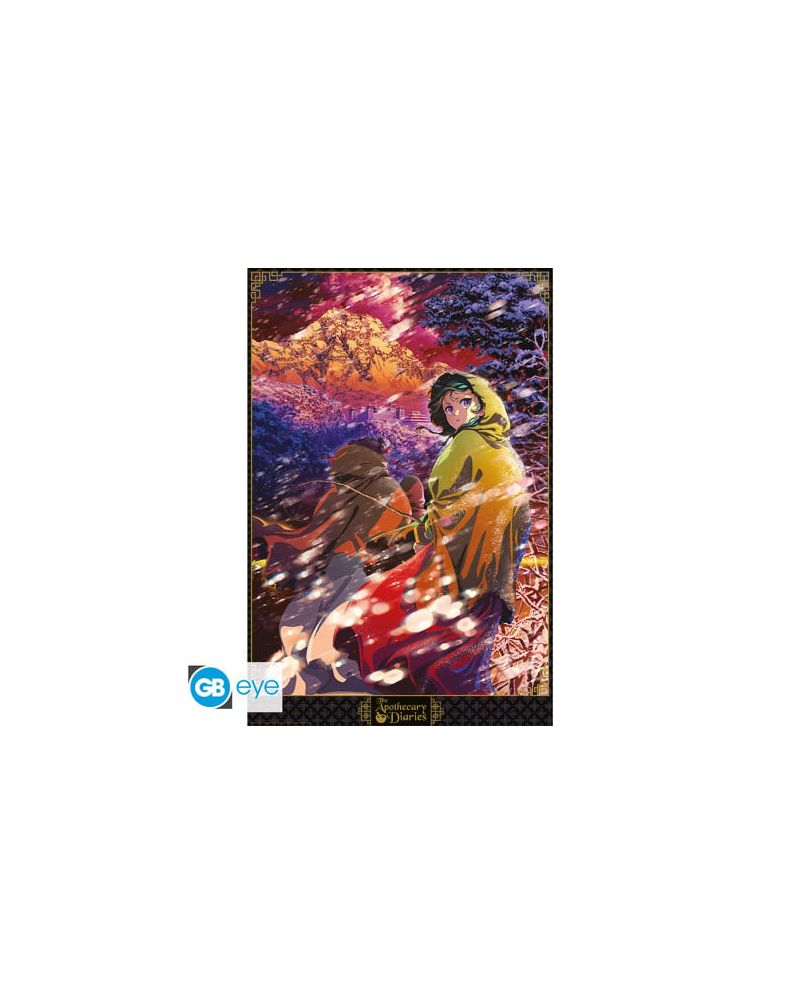 Poster Les Carnets de l'Apothicaire Les Terres du Nord format 61x91 cm