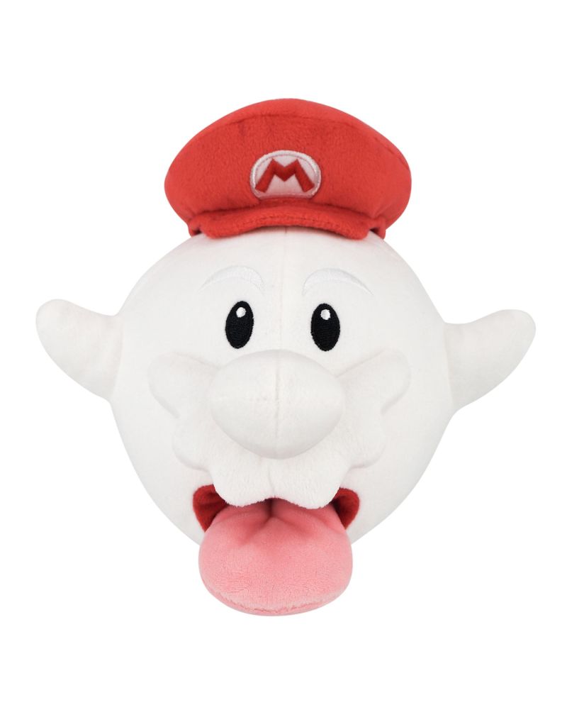 SUPER MARIO GALAXY - Mario Boo - Peluche 21cm - vue principale