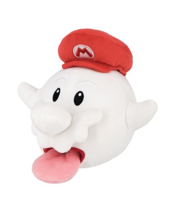 SUPER MARIO GALAXY - Mario Boo - Peluche 21cm - vue de face