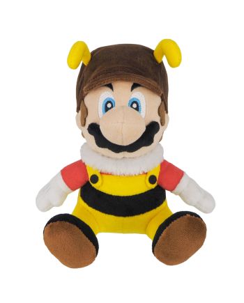 Peluche Mario Abeille 18cm Super Mario Galaxy licence Nintendo