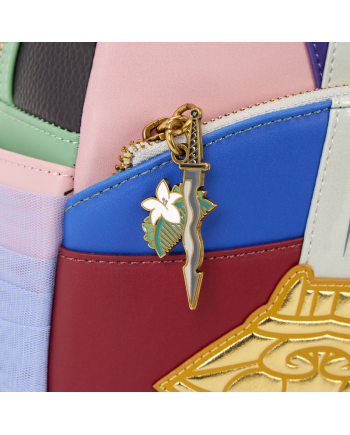 DISNEY - Mulan - Mini Sac à Dos LoungeFly - vue de dos