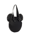 DISNEY - Minnie Mouse "Studs & Chains" - Tote Bag LoungeFly - vue de face