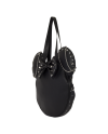 DISNEY - Minnie Mouse "Studs & Chains" - Tote Bag LoungeFly - vue de profil