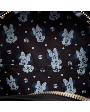 DISNEY - Minnie Mouse "Studs & Chains" - Mini sac à dos Loungefly - vue de dos