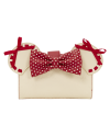 Portefeuille Minnie Mouse Rock the Dots Loungefly vue de face