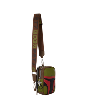 Sac bandoulière Sling Loungefly Boba Fett Star Wars vue arrière