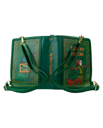 Sac bandoulière Loungefly Robin des Bois Disney détail des motifs