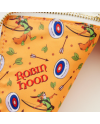 Sac bandoulière Loungefly Robin des Bois Disney fermetures et finitions