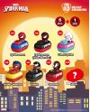Blind Box Spider-Man Keycaps figurine 5cm Beast Kingdom