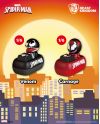Visuel complet des modèles Spider-Man Keycaps