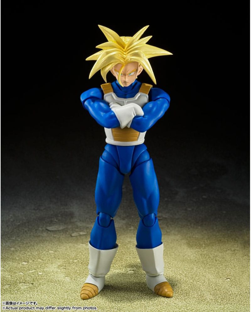 DRAGON BALL Z - Super Saiyan Trunks - Figurine S.H. Figuarts 14cm - vue principale