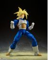 DRAGON BALL Z - Super Saiyan Trunks - Figurine S.H. Figuarts 14cm - vue de profil
