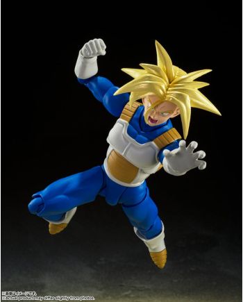 DRAGON BALL Z - Super Saiyan Trunks - Figurine S.H. Figuarts 14cm - vue du packaging